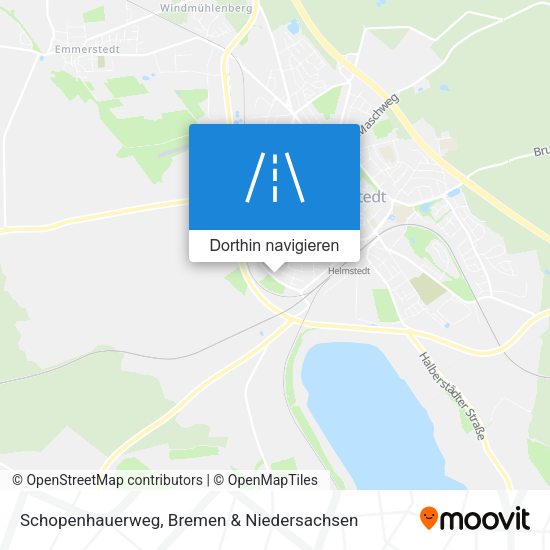 Schopenhauerweg Karte
