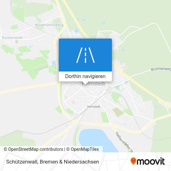 Schützenwall Karte