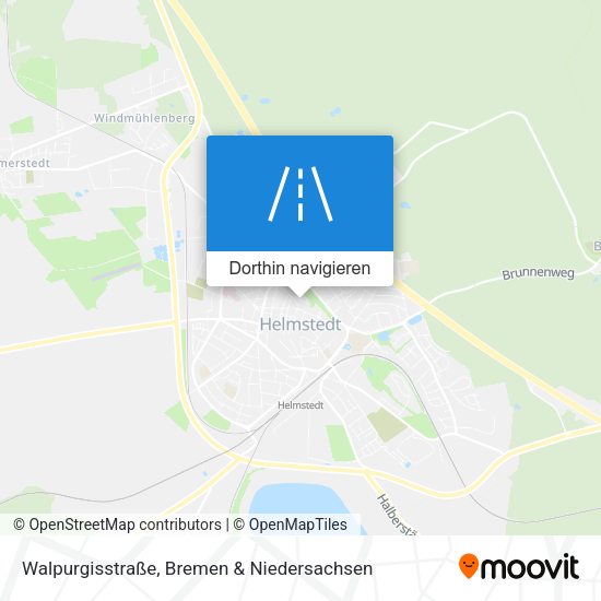 Walpurgisstraße Karte