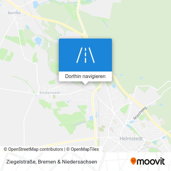 Ziegelstraße Karte