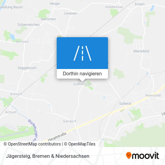 Jägersteig Karte