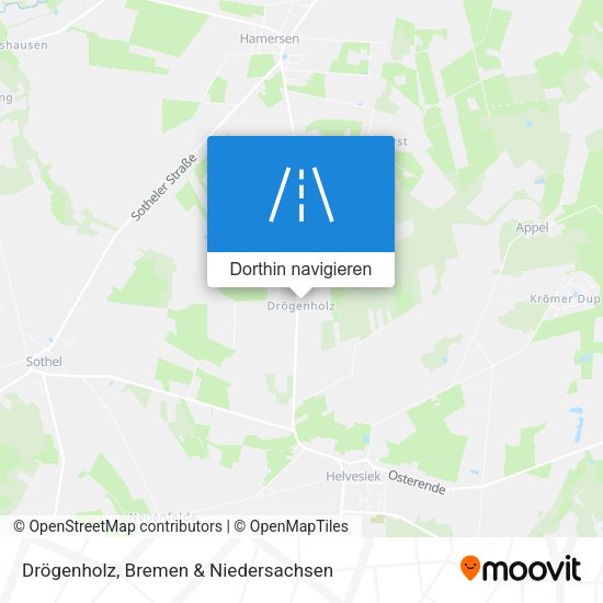 Drögenholz Karte