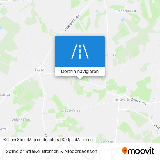 Sotheler Straße Karte