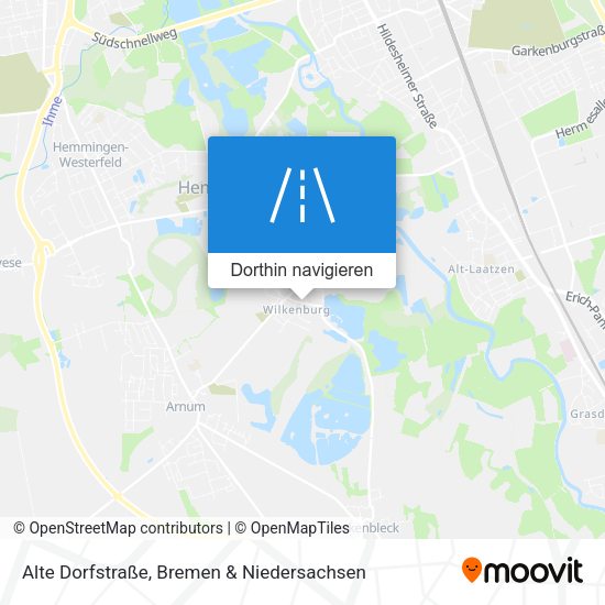 Alte Dorfstraße Karte