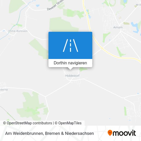 Am Weidenbrunnen Karte
