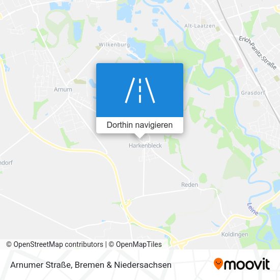 Arnumer Straße Karte