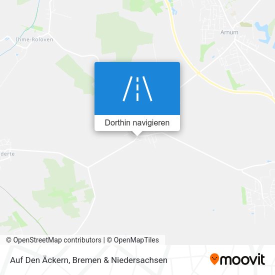 Auf Den Äckern Karte