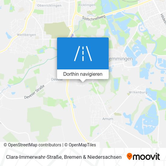 Clara-Immerwahr-Straße Karte