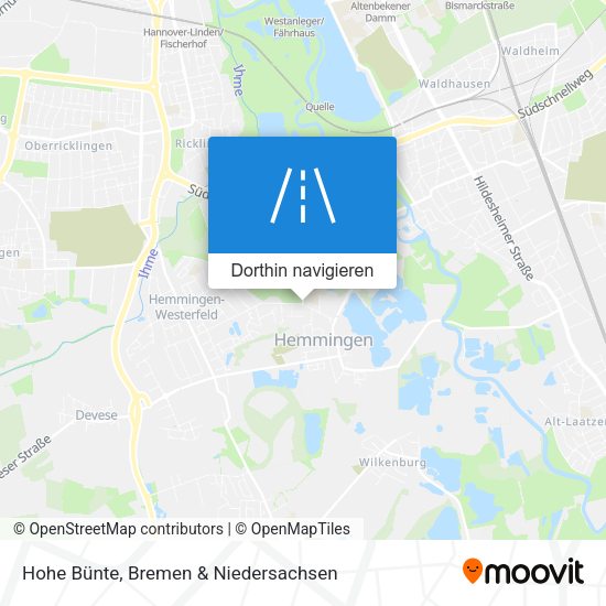 Hohe Bünte Karte
