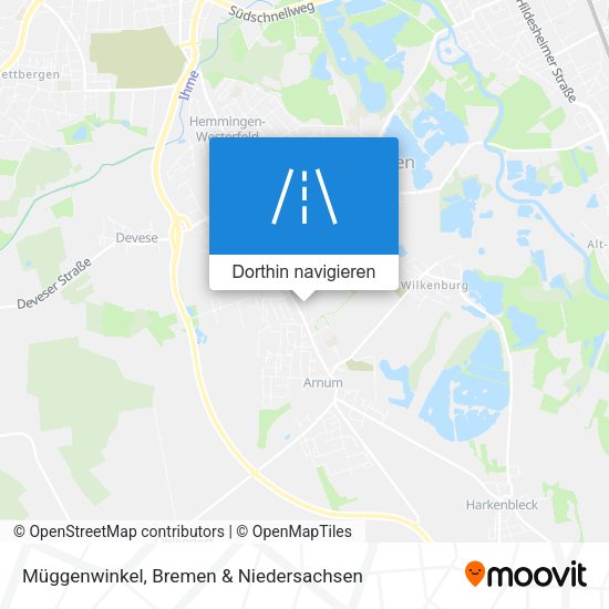 Müggenwinkel Karte