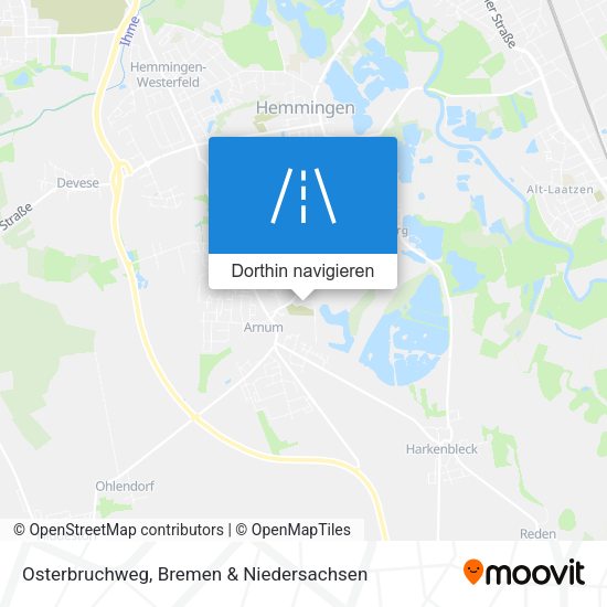 Osterbruchweg Karte