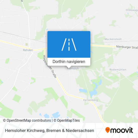 Hemsloher Kirchweg Karte