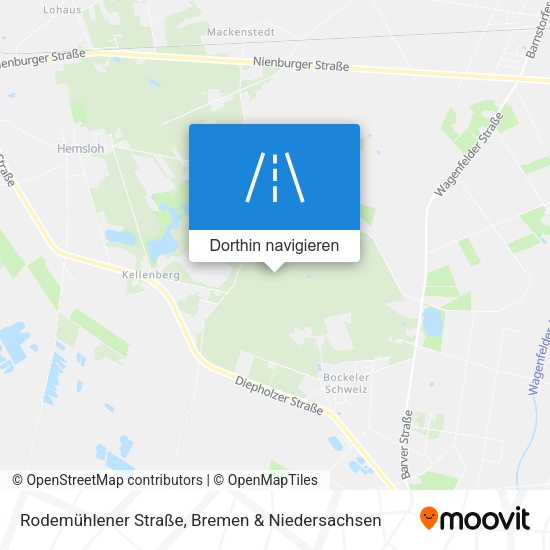 Rodemühlener Straße Karte