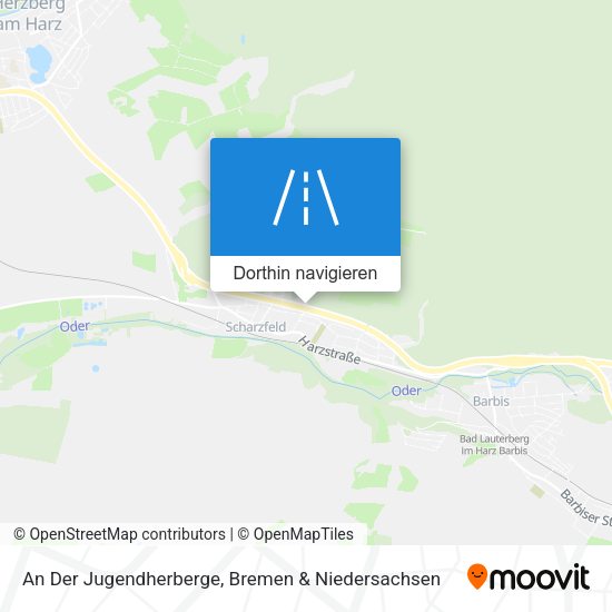 An Der Jugendherberge Karte