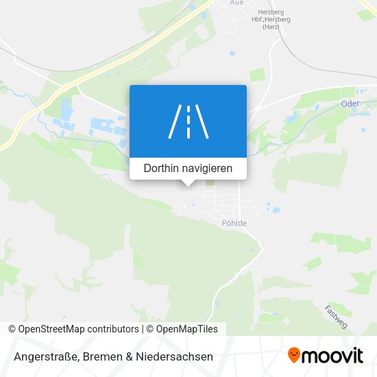 Angerstraße Karte