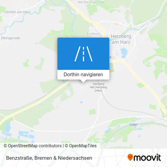 Benzstraße Karte