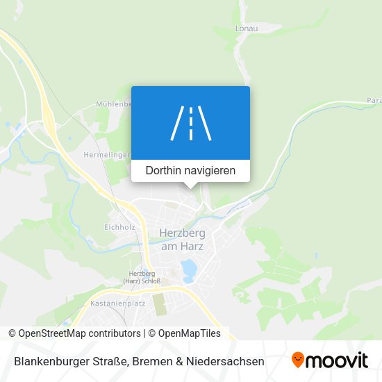 Blankenburger Straße Karte