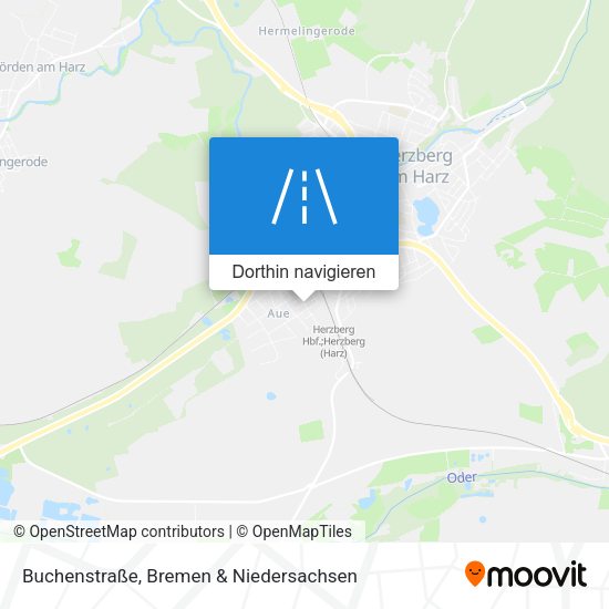 Buchenstraße Karte