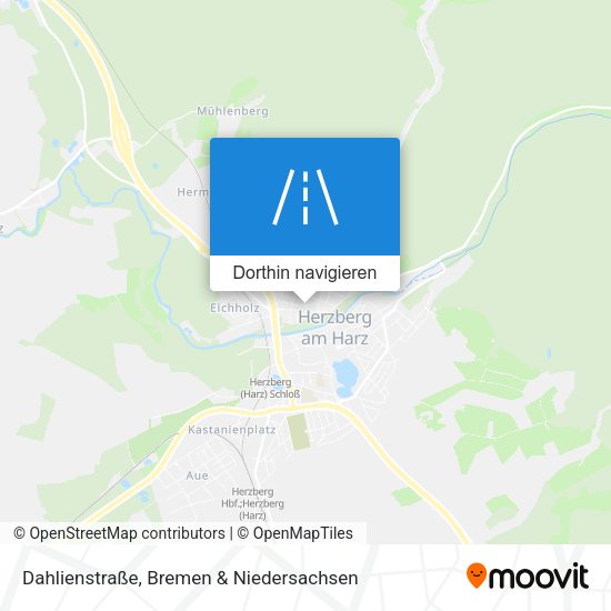 Dahlienstraße Karte