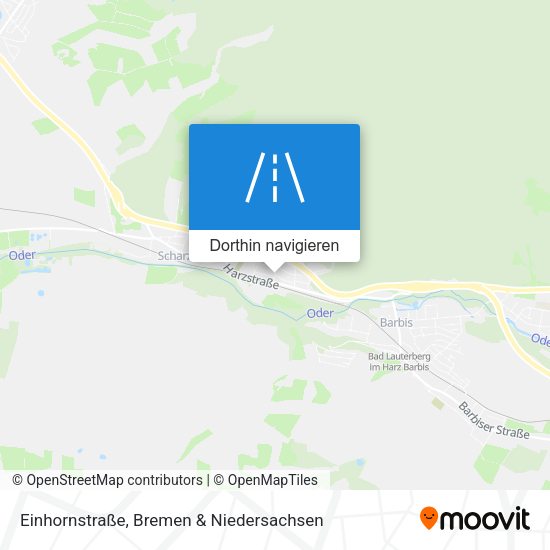 Einhornstraße Karte