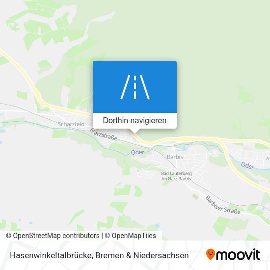 Hasenwinkeltalbrücke Karte
