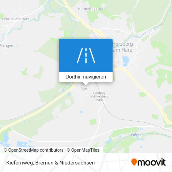 Kiefernweg Karte