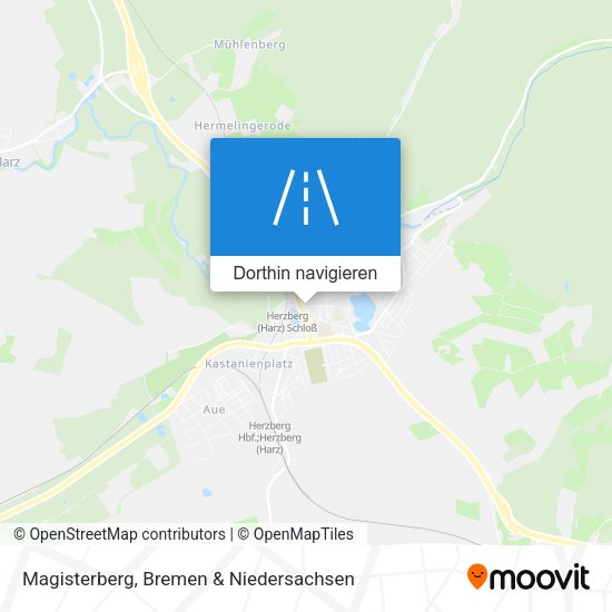 Magisterberg Karte
