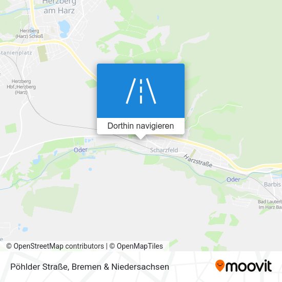 Pöhlder Straße Karte