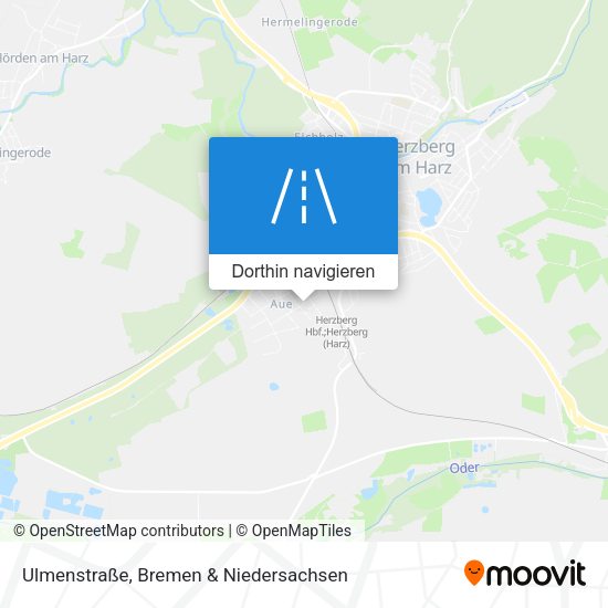 Ulmenstraße Karte