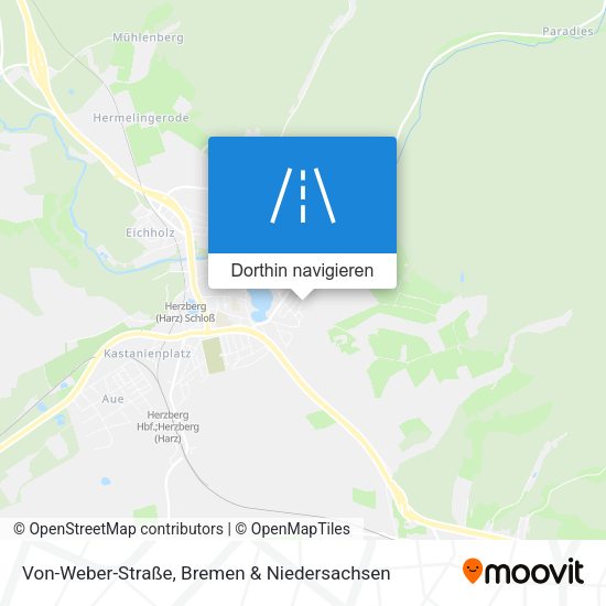 Von-Weber-Straße Karte