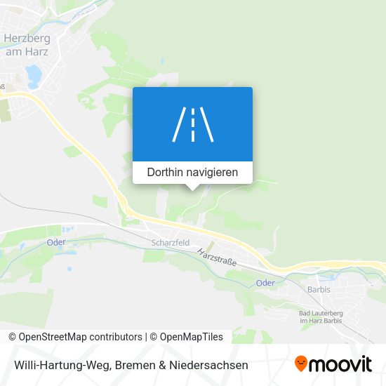 Willi-Hartung-Weg Karte