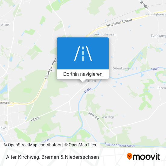 Alter Kirchweg Karte