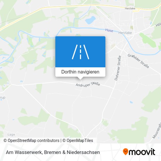 Am Wasserwerk Karte