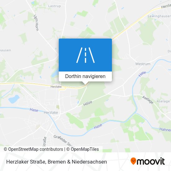 Herzlaker Straße Karte