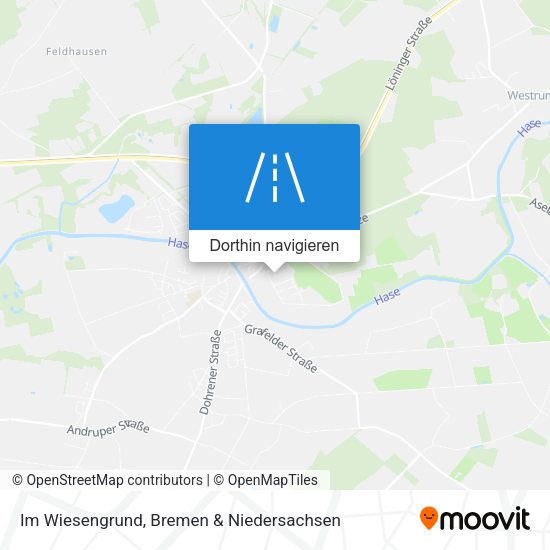 Im Wiesengrund Karte