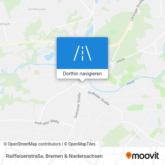 Raiffeisenstraße Karte