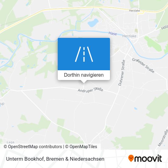 Unterm Bookhof Karte