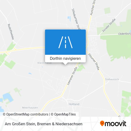 Am Großen Stein Karte
