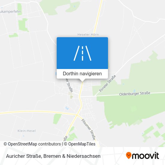 Auricher Straße Karte