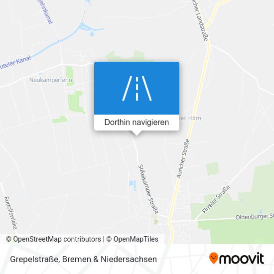 Grepelstraße Karte