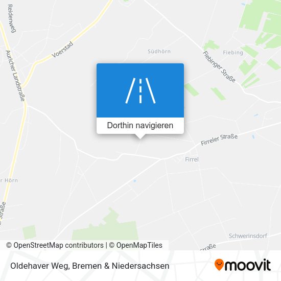 Oldehaver Weg Karte