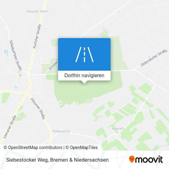 Siebestocker Weg Karte