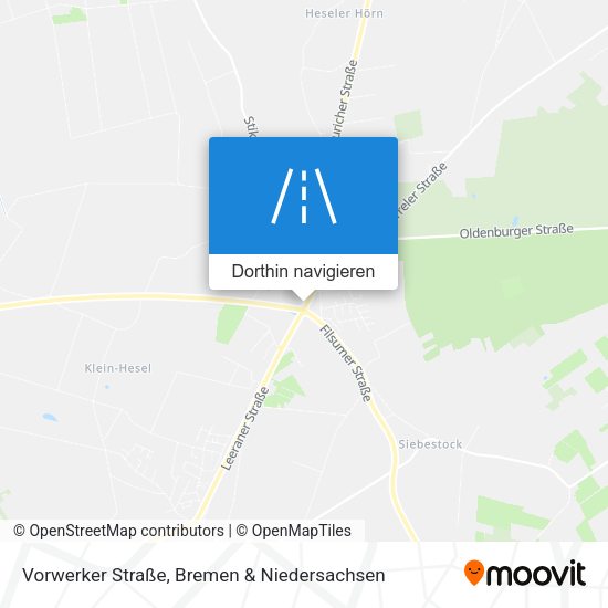Vorwerker Straße Karte