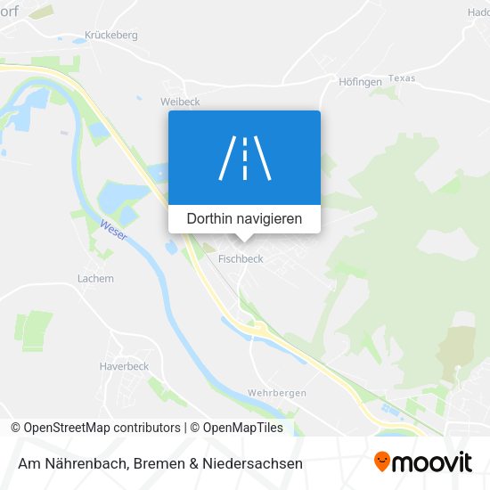 Am Nährenbach Karte