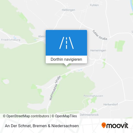 An Der Schnat Karte