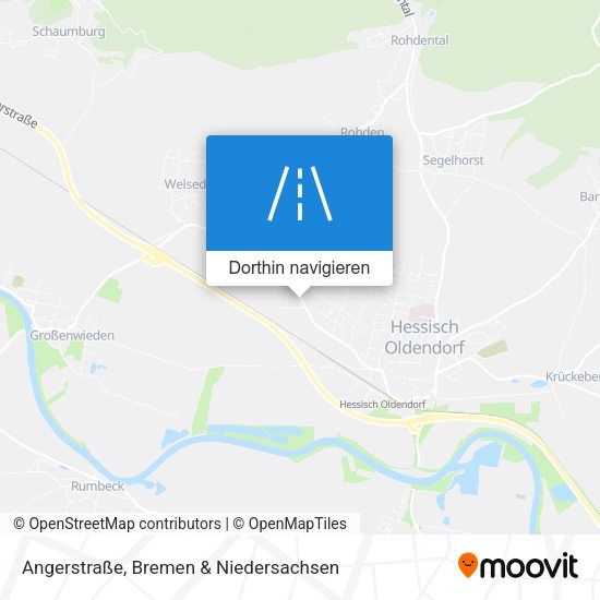 Angerstraße Karte