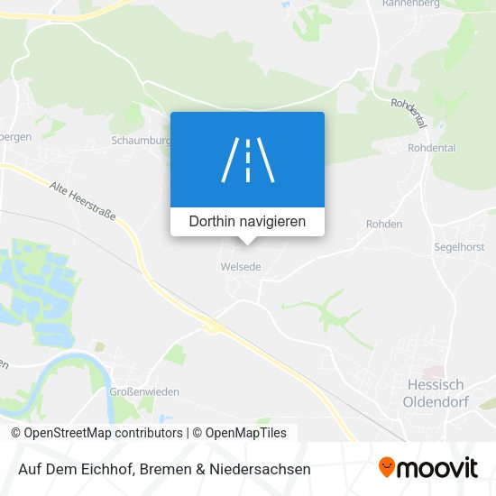 Auf Dem Eichhof Karte
