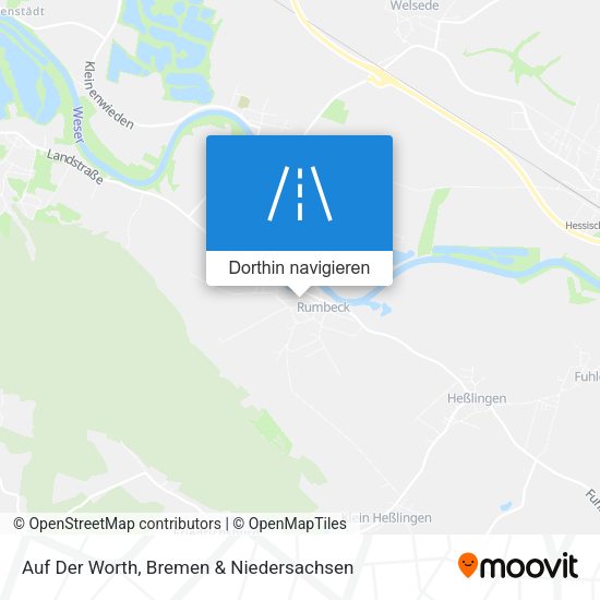 Auf Der Worth Karte