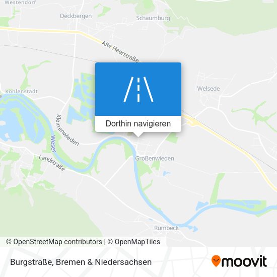 Burgstraße Karte
