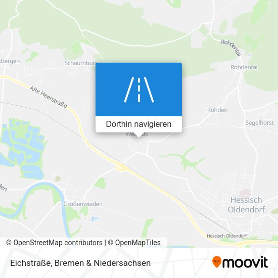 Eichstraße Karte